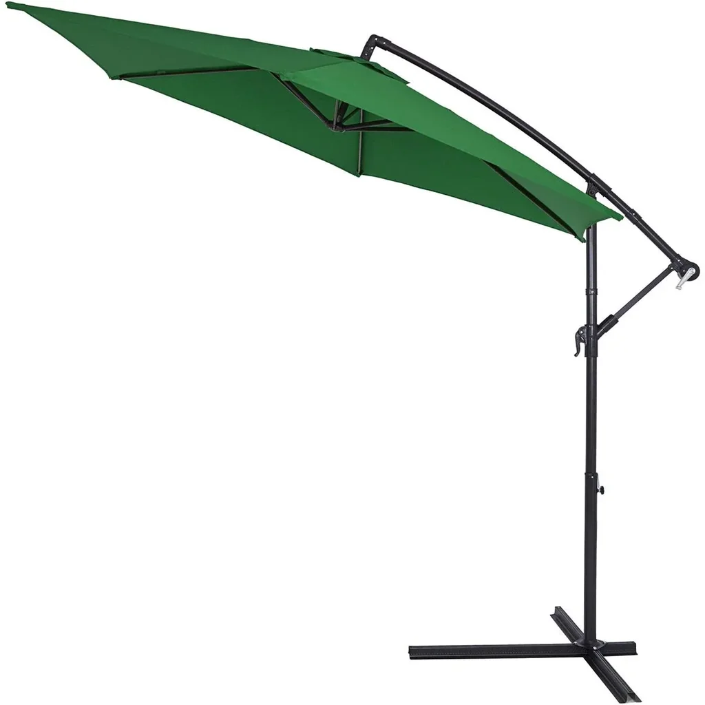 Sonnenschirm Alu Grün 300cm