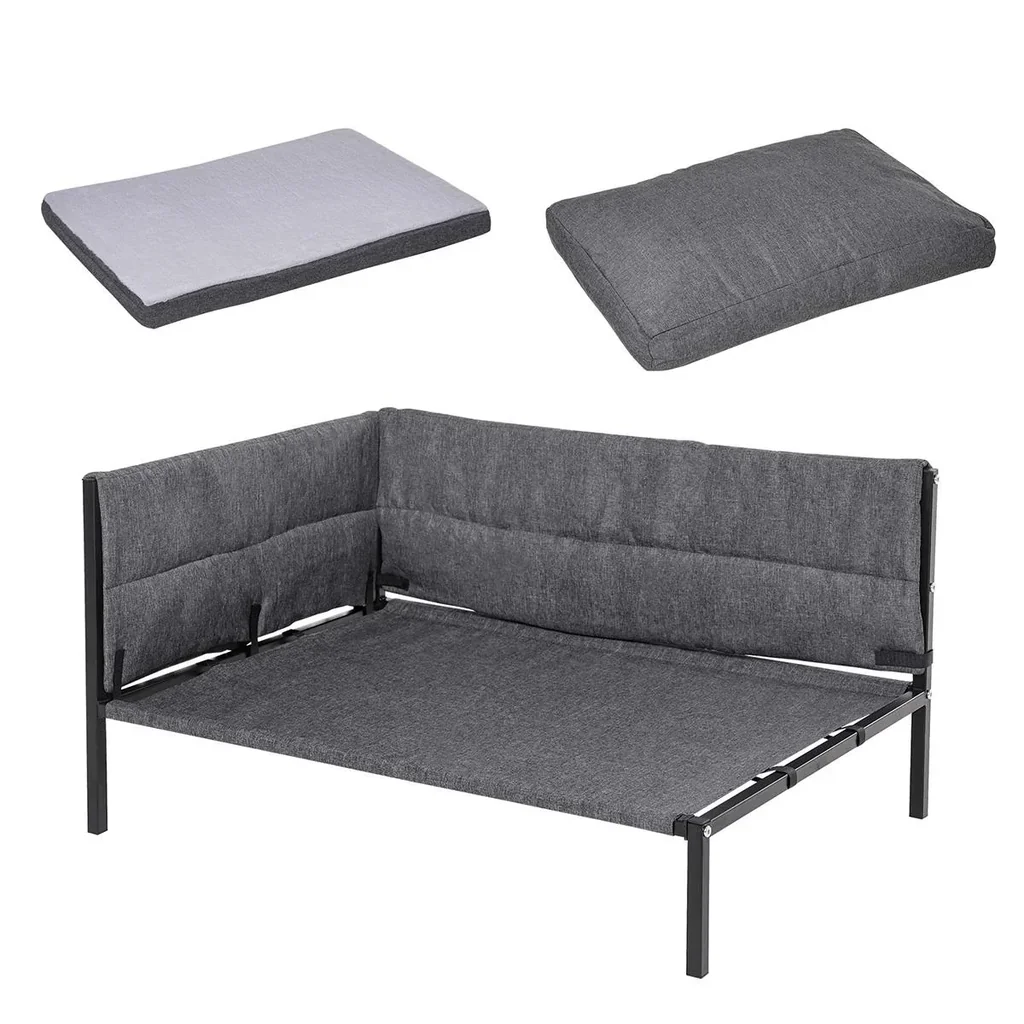 Hundesofa mit 2 Kissen Hundebett m