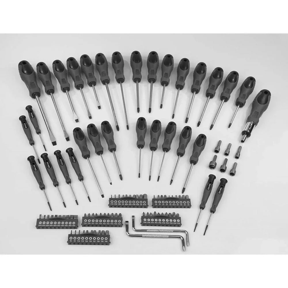 Schraubendreher und BIT SET - 100 STUKS Inklusive Halterung