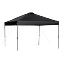 Pop-Up-Pavillon zusammenfaltbar schwarz