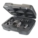 9-teiliges TCT-Bohrkronen-Set 30, 50 und 110 mm
