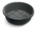 Gartensieb RESPANA, schwarz, Durchmesser 370 mm