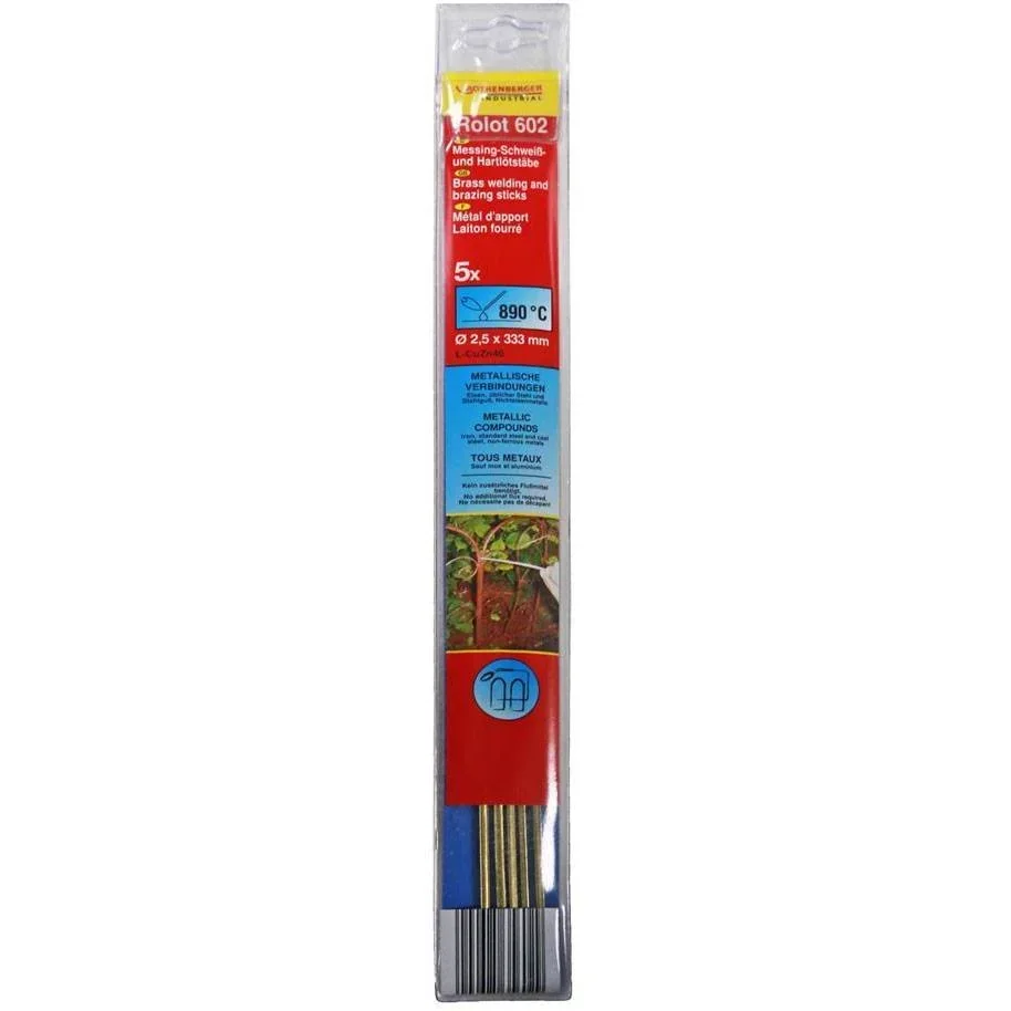Rolot Messing Hartlot Ø2.5x333mm
