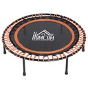 Trampolin für Kinder und Erwachsene schwarz/orange