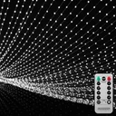 Lichterkette Kaltweiß 100 LEDs 120x120cm