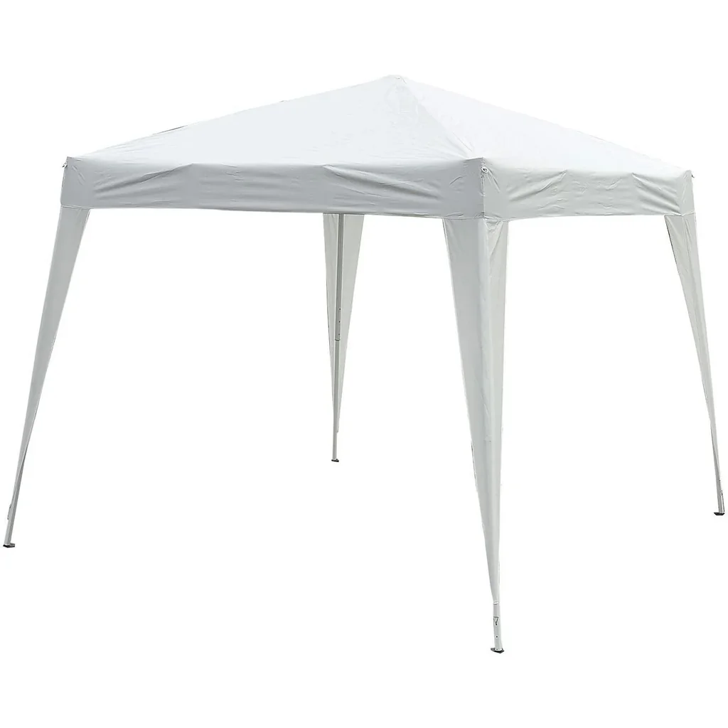Faltpavillon 3x3m Pavillon Faltzelt Partyzelt Gartenzelt Popup Weiß