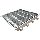 RECHTSEINbauleuchte T8 598x598mm, 4x18W