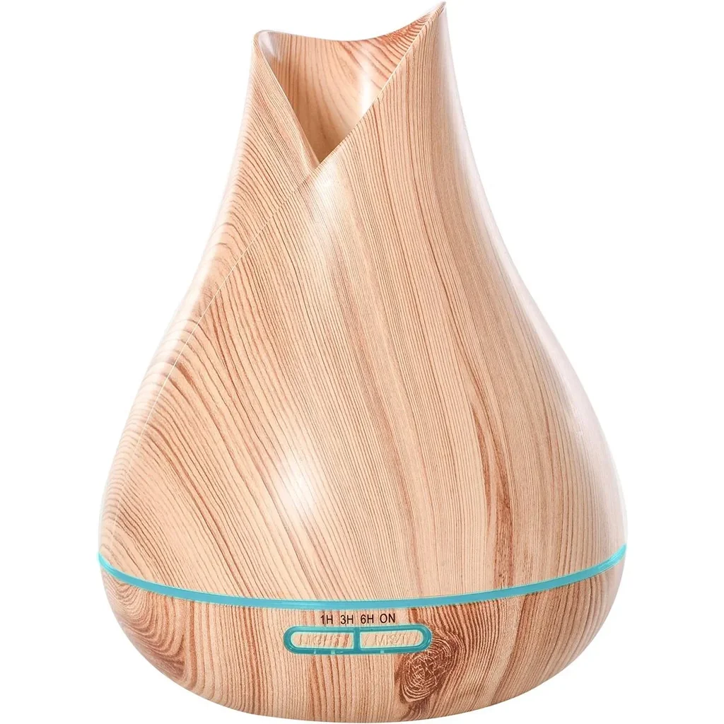Aroma Diffuser für ätherische Öle mit LED natur