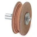 Lederrad O100mm Tiger