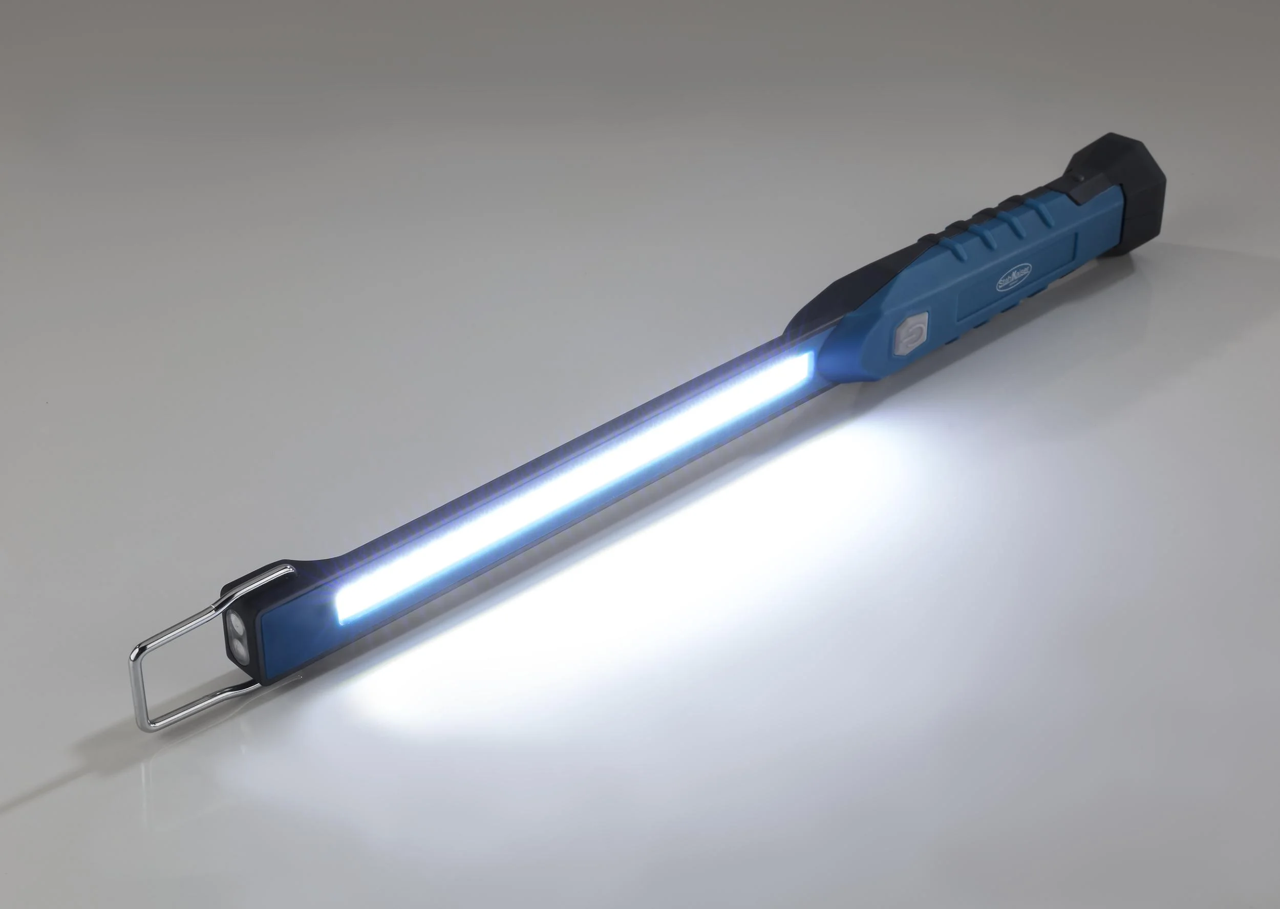 Inspektionsleuchte Super Slim, aufladbar mit COB Arbeitslicht und Taschenlampenfunktion
