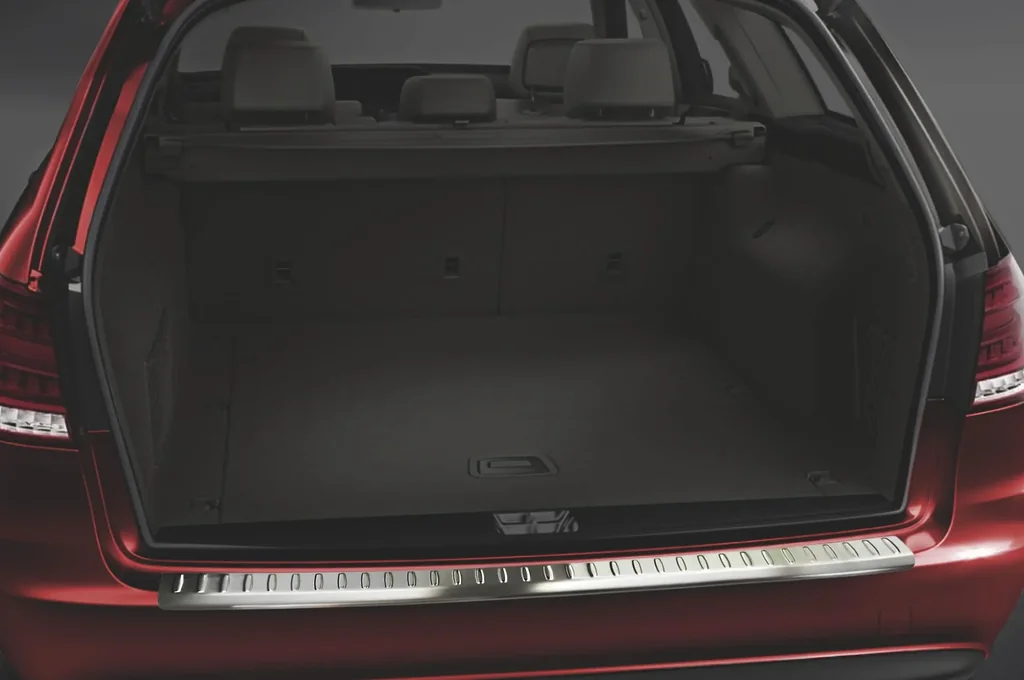 Edelstahl Ladekantenschutz Mercedes E Klasse W212 FL T-Model, Baujahr 2013-2016
