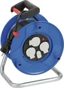 Kabeltrommel Garant IP20, Durchmesser 240mm, mit USB Anschluss, 25m