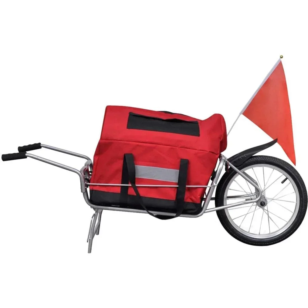 Frachtanhänger mit Rad und Aufbewahrungstasche