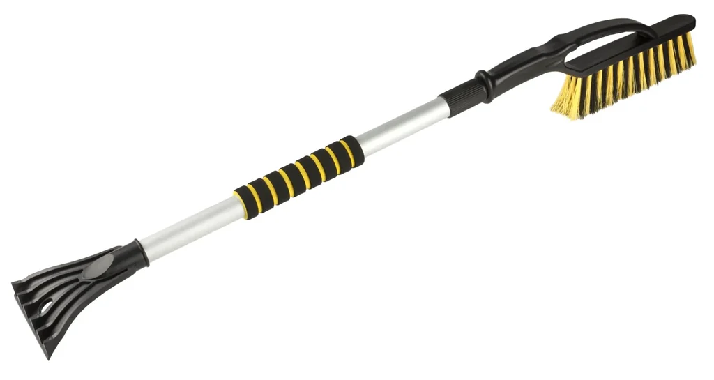Schneebesen mit Eiskratzer teleskopierbar 88-115 cm