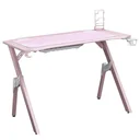 Gaming Tisch Schreibtisch Computertisch Arbeitstisch Möbel für Büro Wohnzimmer Arbeitszimmer, modernes Design, MDF Metal