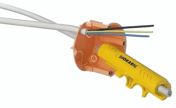 Kabelabisolierer für Rundkabel 8-13 mm, automatischer Abisolierzange mit TiN-Klingen, Kabelmesser für Elektriker