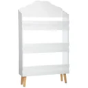 NL Schrank mit Wolfsmotiv - 58x100x18 cm - weiß