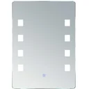 Lichtspiegel Badspiegel LED Spiegel Wandspiegel 50 x 70 x 4cm