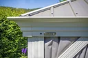 Pavillon Vorhänge Messina 10x12 ft aus Polyester, braun