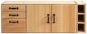 Schrank SM 05 für Hobelbank Original 1900