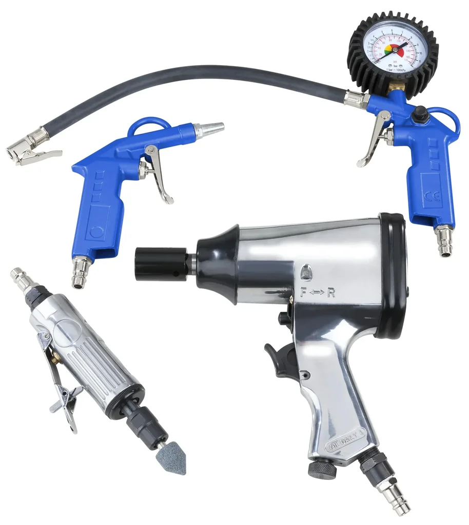 Druckluft-Werkzeug Kombi Set - 27teilig