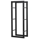 Kaminholzständer schwarz