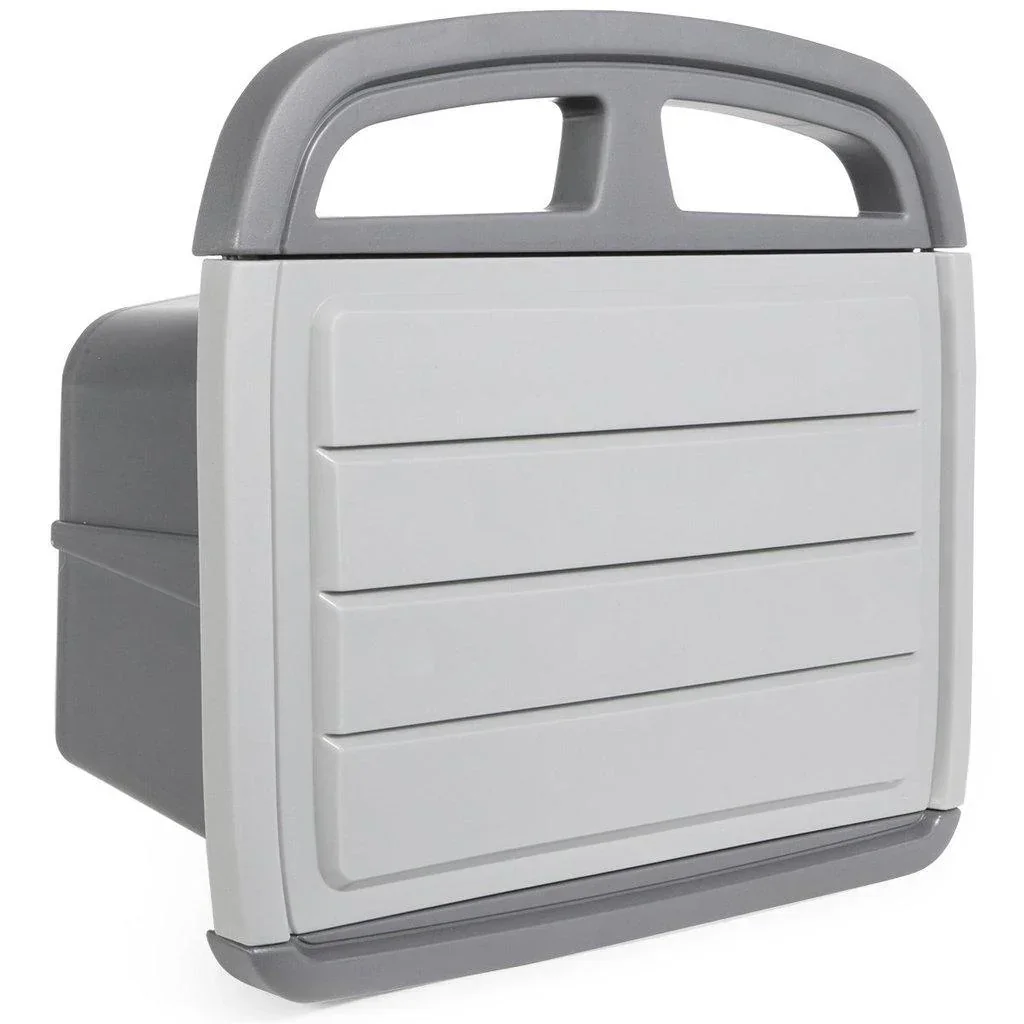 Wandschlauchhalter mit Staufach