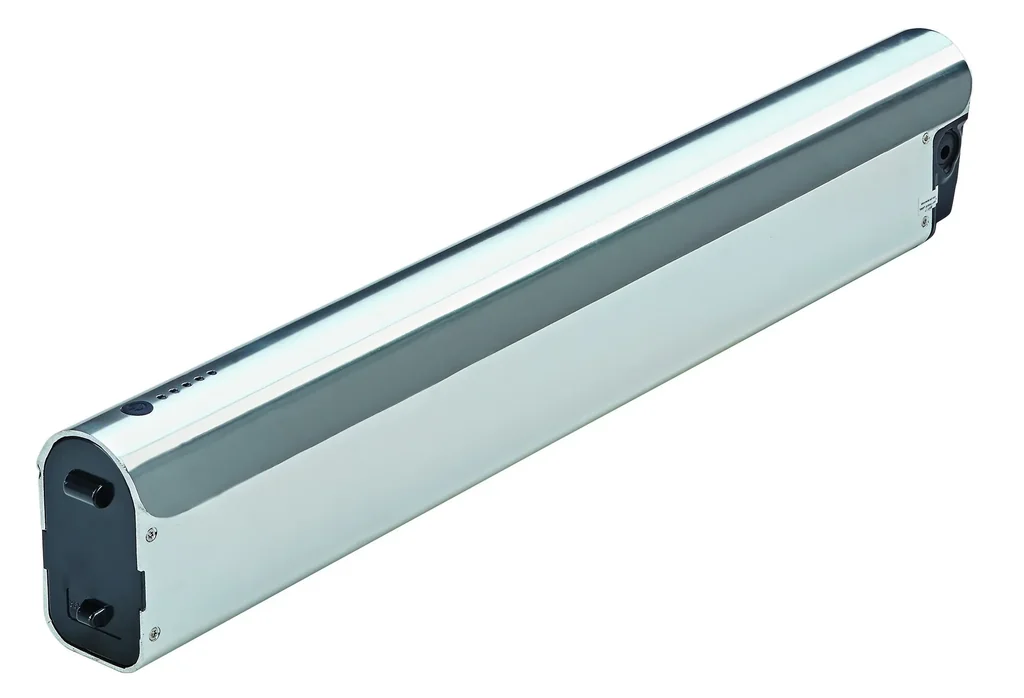 Integrierter Rahmenakku, Li-Ionen 36 Volt / 13,6 Ah (490 Wh)