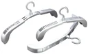 Ausziehbarer Kleiderbügel, 6er Set, ausziehbar 37,5 - 51,5 x 4 cm