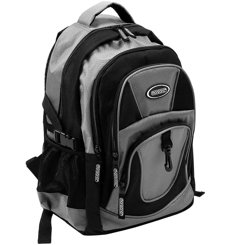 Rucksack 34L - 4 Fächer - Notebookfach - Geldfach - Flaschenhalter - Gurte