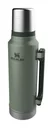 Classic Vakuum Flasche 1,4 Liter mit Griff, Trinkbecher, Hammertone grün