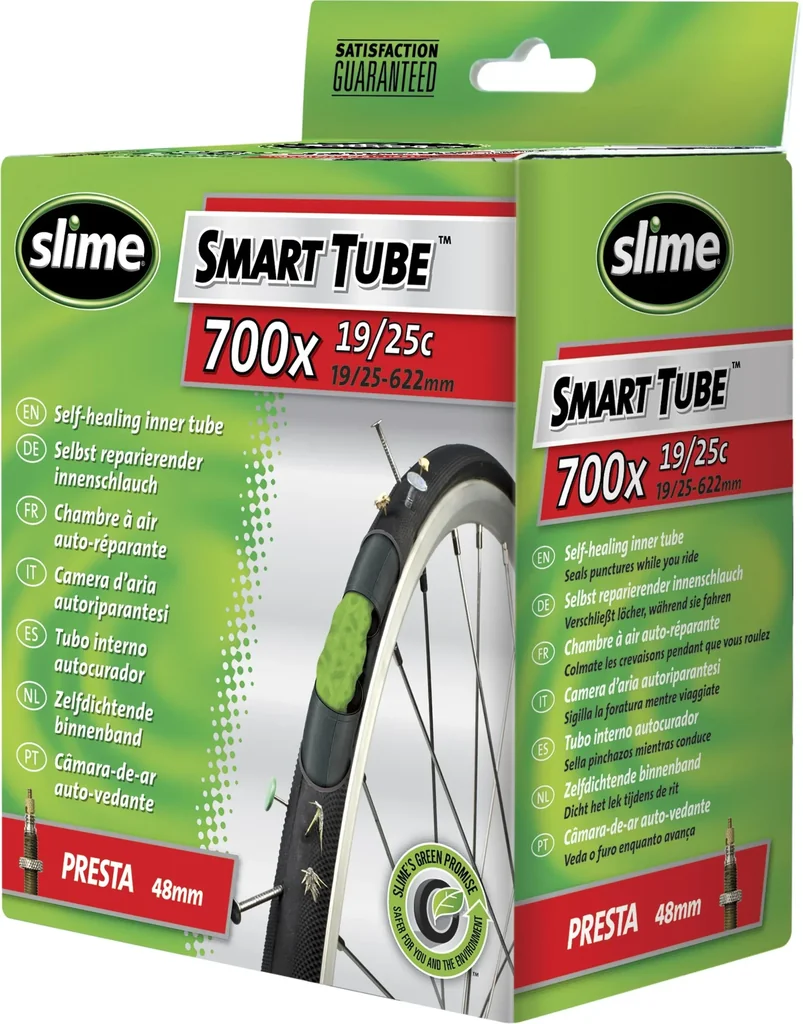 Selbstreparierender Fahrradreifen-Innenschlauch 700 x 19 - 25" Presta-Ventil