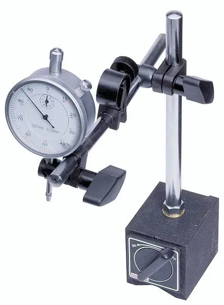 Messuhr mit Magnet-Messstativ