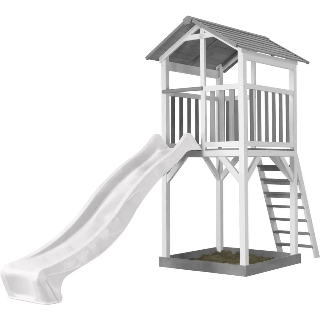 Beach Tower Spielturm - Weiße Rutsche