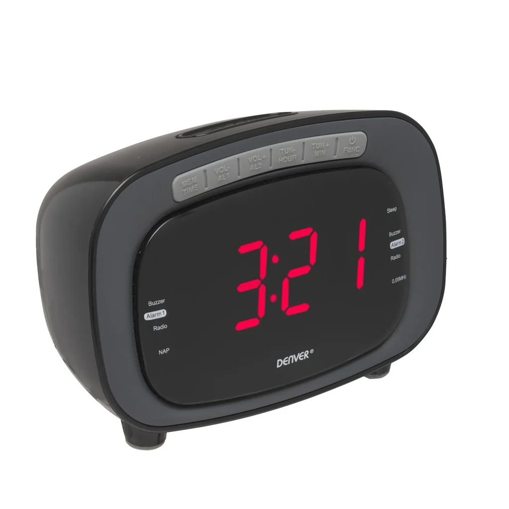 Radio Wecker mit Dual Timer