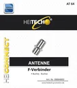 F-Verbinder Buchse-Buchse