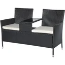 Polyrattan Gartenbank