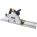 1400 W, 165 mm Kreissäge und Führungsschienen-Set