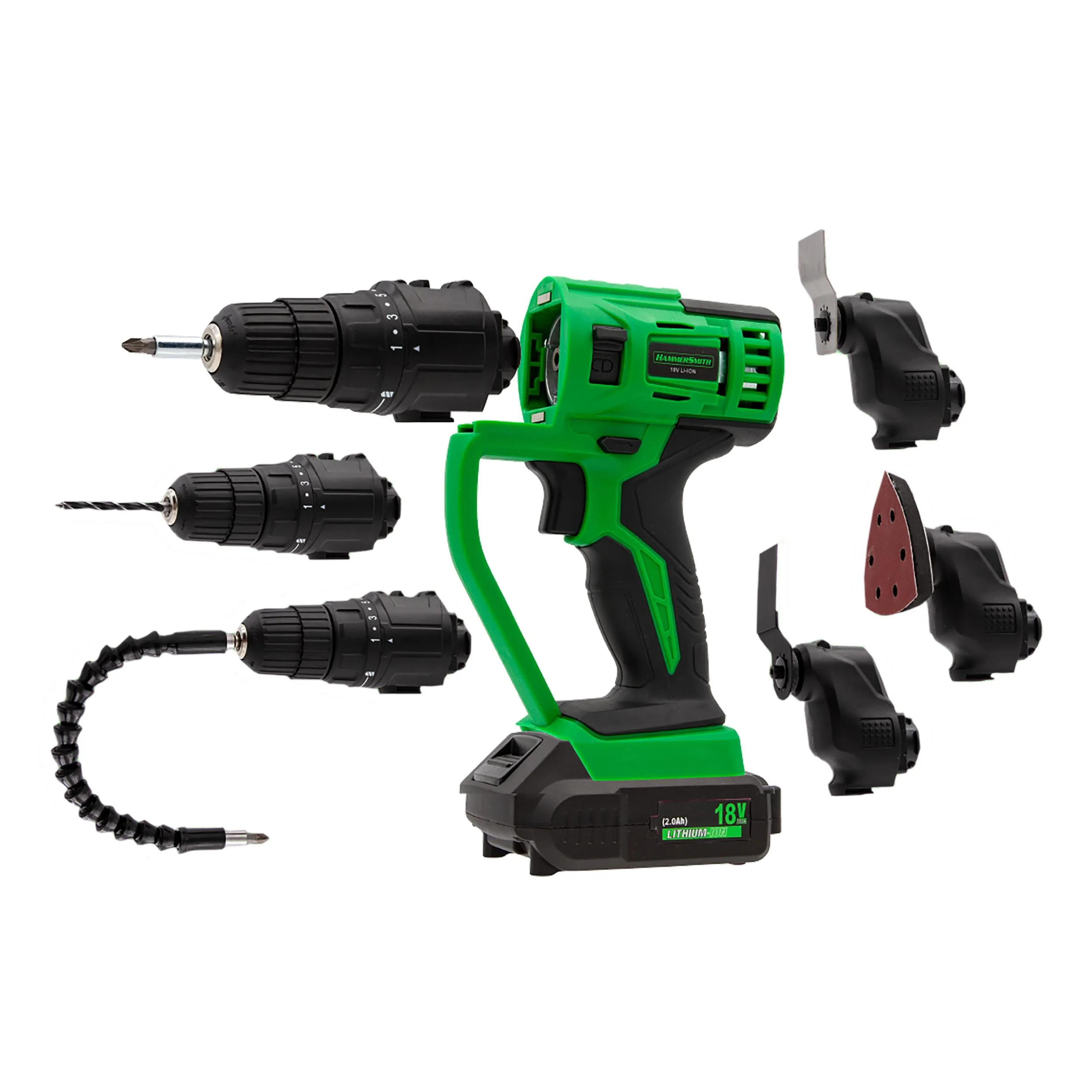 Hammersmith MultiTool mit Akku und Schnellladestation