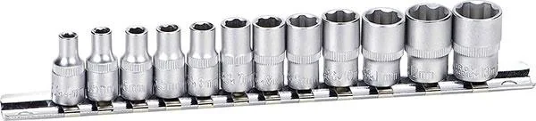 1/4" Steckschlüssel Set 4 - 13 mm, 12-teilig