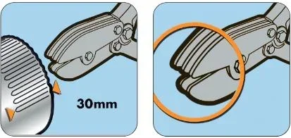 Rohr-Einziehzange