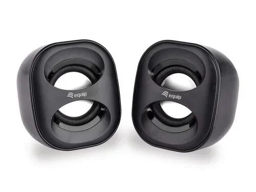 Mini USB Lautsprecher für Notebook/PC in schwarz