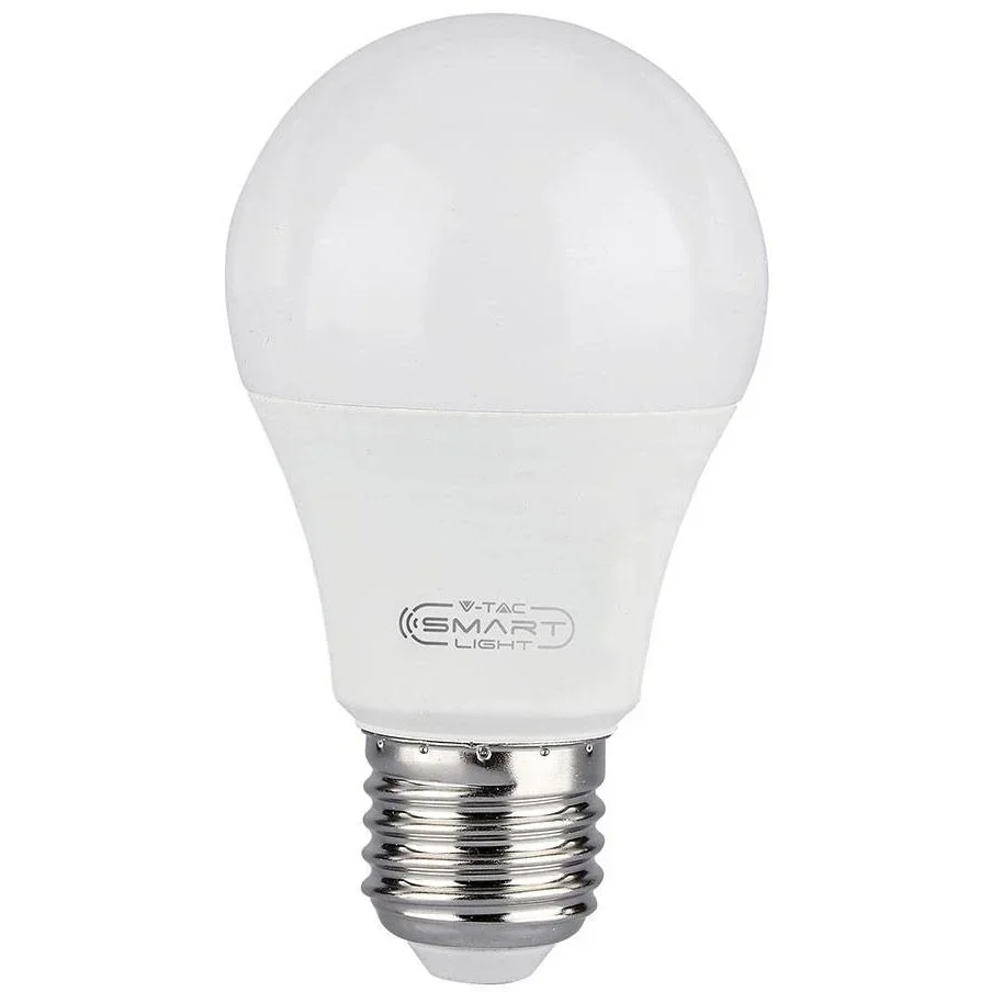 VT-5119 LED WiFi intelligente Lampe - 10W - RGB+W - E27