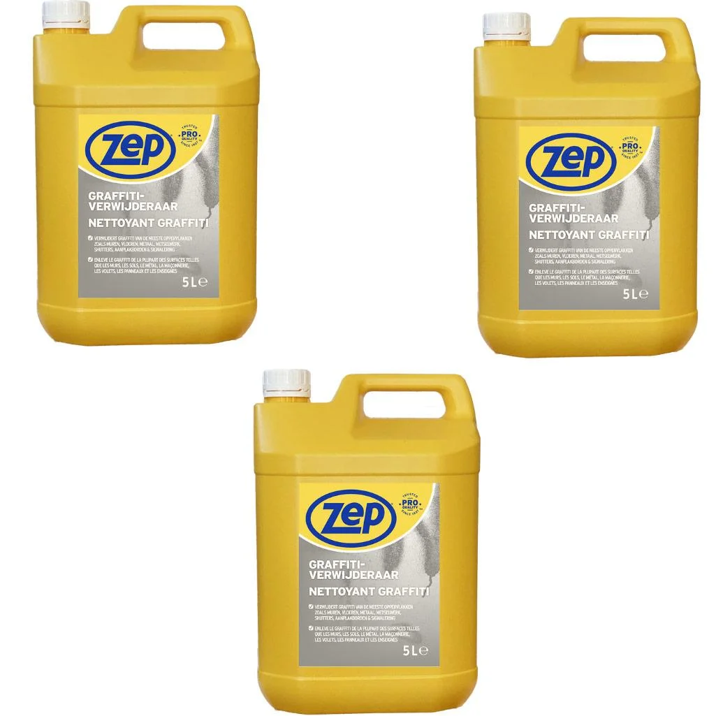Graffiti-Entferner - 5 L x 3 Stück - Sparpack - 3 Stück