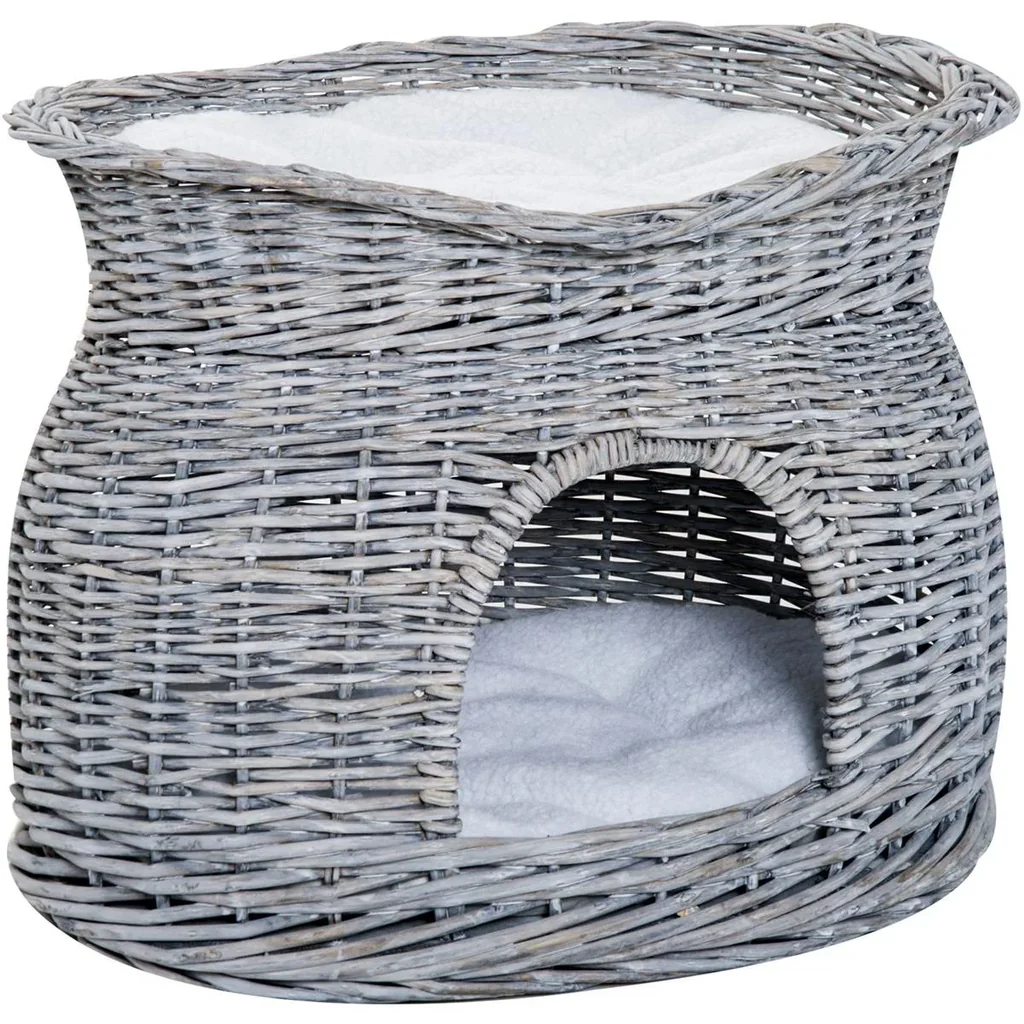 Katzenkorb mit 2 Kissen