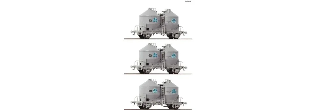 3er Set Silowagen DB