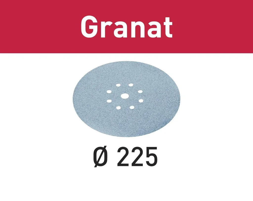 Schleifscheiben STF D225/8 P60 Granat, 25 Stück