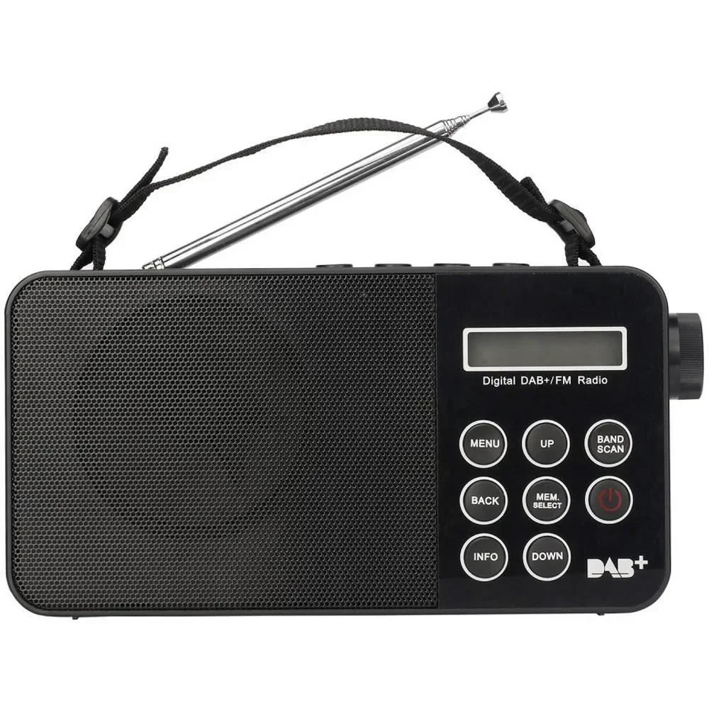 Portables Radio mit UKW und DAB+ Empfang