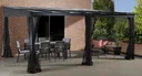 Aluminium Terrassenüberdachung St. Barthelemy 10x14 anthrazit