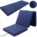 Matratze blau 190x70x10cm faltbar